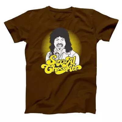 Sexual Chocolate  Mr Randy Watson Soul Glo Brown Basic Men's T-Shirt • $24