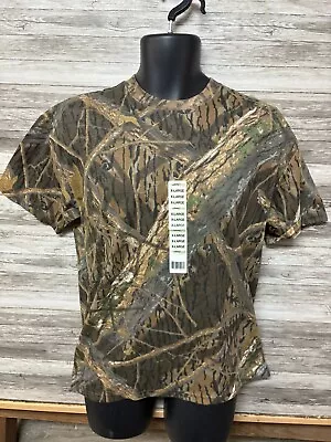 Shadow Branch Mossy Oaks Camo T-shirt Size XL Boys Short Sleeve New NWT Casual • $13.82