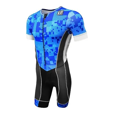 DeSoto Men's Forza Flisuit Sleeved Trisuit - 2023 • $259.99