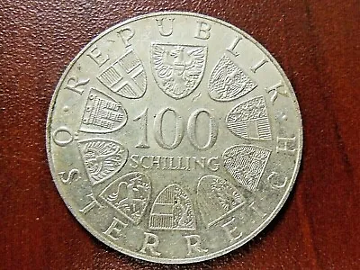 $39.99 • Buy 1977 Austrian One Hundred (100) Schilling Silver  Monastery  Commemorative Coin 