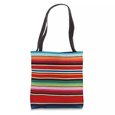 Mexican Serape Poncho Pattern Tote Bag • $27.21