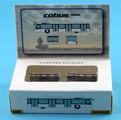 JC Wings 1:400 AA4001 Airport Passenger Bus (4 In1 Set) Model  • $26.99