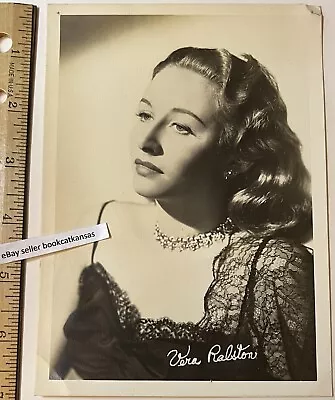 Vera Ralston 1950s Vintage Fan Album 5 X 7 Photo Not Signed • $5