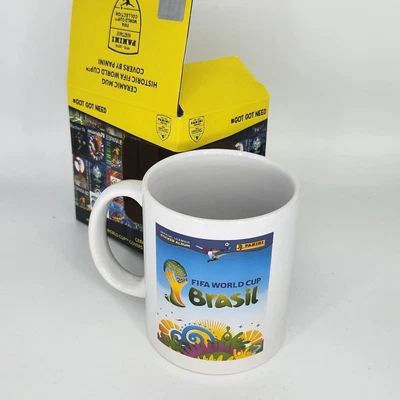 £4.35 • Buy THE WORLD CUP Panini FIFA World Cup Heritage Ceramic Mug BRAZIL 2014 OFFICIAL 