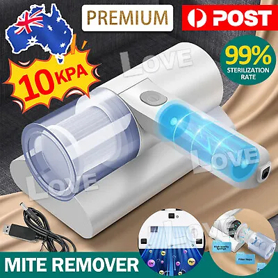 Cordless Handheld Vacuum Cleaner UV Dust Mite Remover Bed Blanket Bed Mattress • $19.85