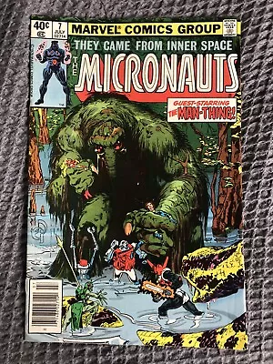 The Micronauts #7  1979 The Man-Thing Appearance Neal Adams Cover 7.0 Range • $1.99