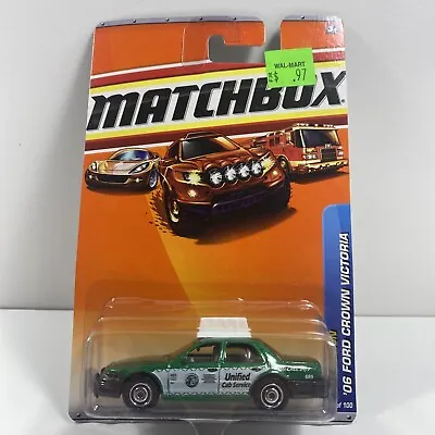 Matchbox '06 Ford Crown Victoria Taxi (2010 MBX City Action)  Unified Cab  • $8.50