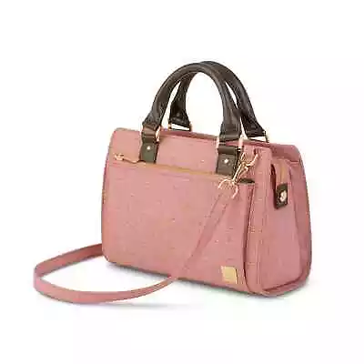 Designer Moshi Macaron Pink Lula Nano Crossbody Purse • $89.99