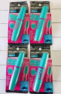 Maybelline Volum' Express Mega Plush Mascara Waterproof 276 Brownish Black 4X • $19.25