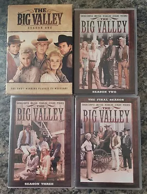 The Big Valley Complete Series Season 1-4 DVD 1234 NEVER TRUST STOCK PHOTOS • $129.98