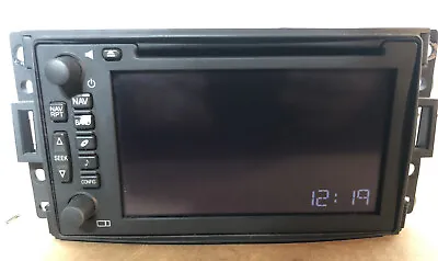 SAAB Navigation GPS LCD Display Radio Stereo CD Player 25845961 Touch Screen OEM • $200