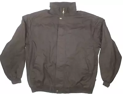 Pacific Trail Jacket Full Zip Snap Tan With Brown Collar Size LT Pockets Coat • $24.99