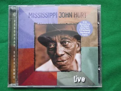 Mississippi John Hurt - Live - Vanguard - Cd • £5.99