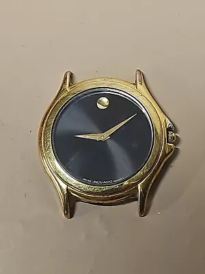 Authentic Vintage Men's MOVADO MUSEUM Swiss Made Wrist Watch • $84.99