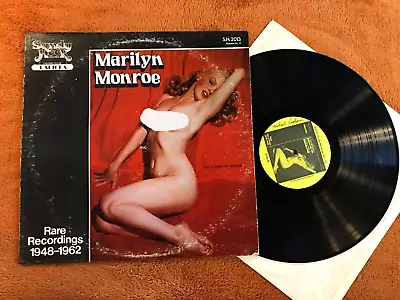 MARILYN MONROE Rare Recordings Orig VINYL LP 1979 Sandy Hook Records 1948-1962! • $49