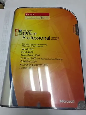 Microsoft Office Professional 2007 - Upgrade • $47