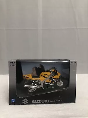 1;12 Diecast Model - Suzuki GSX - R600 Motorcycle - Collectible Gift Ideas • $35.99