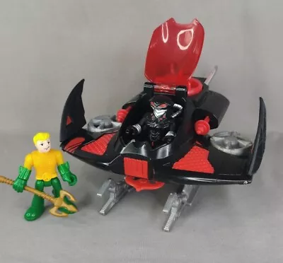 Imaginext DC Super Friend BLACK NANTA SUB  SUBMARINE Aqaman Action Figures  • £5