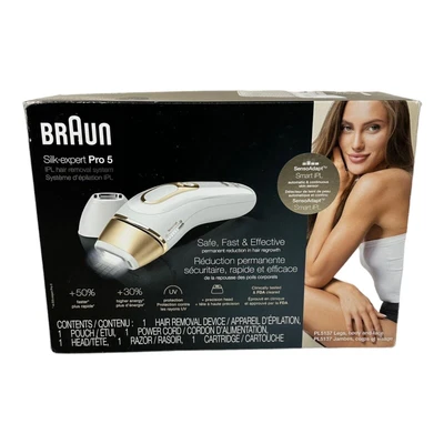 $224.99 • Buy Braun Silk-Expert Pro 5 PL5137 IPL Permanent Hair Removal System