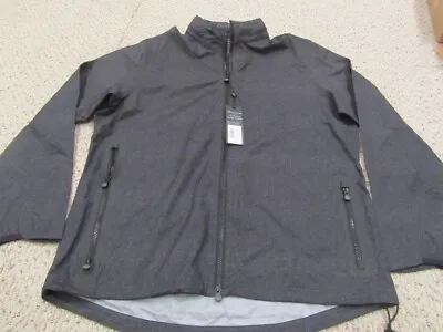 Greyson Golf Chenoa II Waterproof Hooded Rain Jacket Dark Grey Large NWT $498 • $199.99