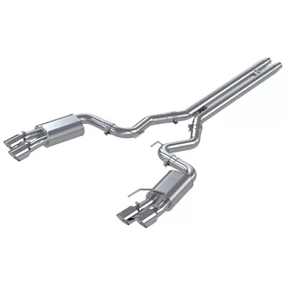 MBRP S7205AL Steel Cat Back Exhaust For 2018-2022 Ford Mustang 5.0L Coyote V8 • $689.99
