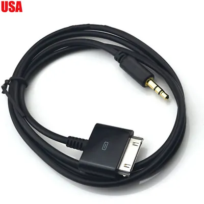 30-pin For Ip Ad 1 2 3 IPod IPhone Connector To 3.5mm Aux-In Audio Plug Cable • $7.90