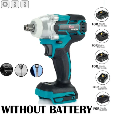 £27.77 • Buy 520Nm Impact Wrench Drill Replacement Body Brushless Driver For Makita LI-ION