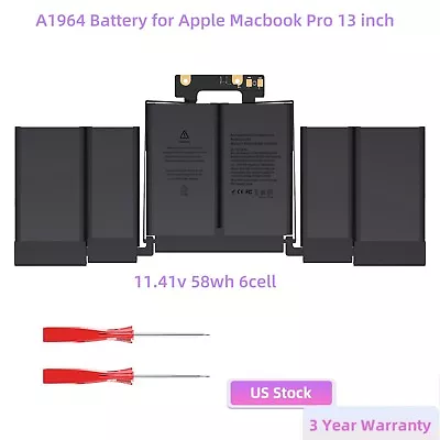 Battery For MacBook Pro 13  A1989 A1964 Mid 2018 2019 A2251 2020 EMC 3214 A1989 • $35.59