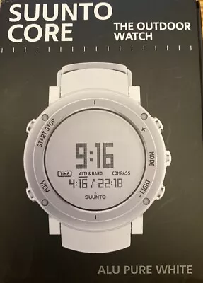 Suunto Core Alu Pure White Rugged Watch-Special Arctic Military Edition • $180