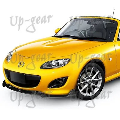 For 09-13 Mazda Miata MX-5 GV-Style Matt Black Front Bumper Spoiler Lip Kit 3PCS • $62.50