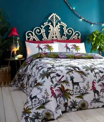 Safari Jumble Reversible Duvet Set Single Double Or King  • £12.50