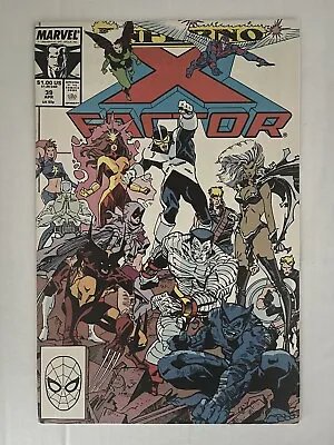 X-Factor #39 Vol 1 - (1988) - Direct - Inferno -  Marvel Comics - FN/VF • $3
