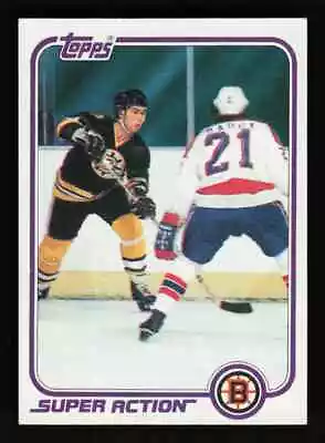 1981-82 Topps #E126 Ray Bourque SA! *PWE* • $2