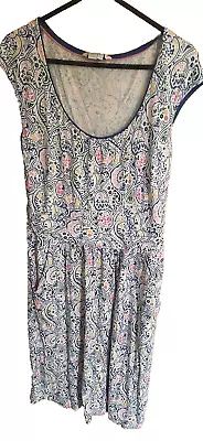 Boden Womens Paisley Print Dress Uk Size 12 • £8.99