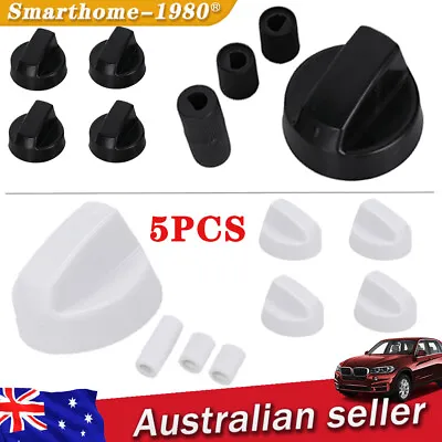 5 Set Kitchen Electrical Cooker Gas Stove Oven Knobs Adaptors 3 D Shaft Inserts • $18.99