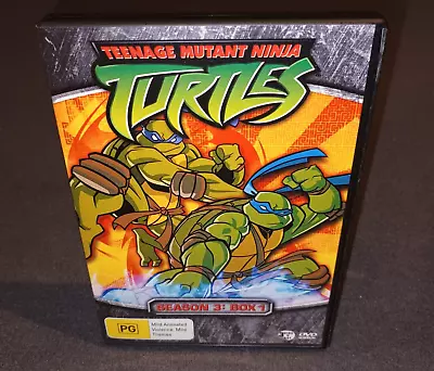 Teenage Mutant Ninja Turtles : Season 3 : Box 1  TMNT Cartoon DVD 2005 Region 4 • $39.50