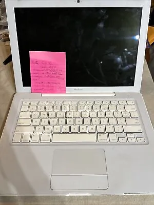 Apple MacBook A1181 13.3  Laptop 2GB 2.1GHz Core 2 Duo OSX For Parts As Is • $22.95