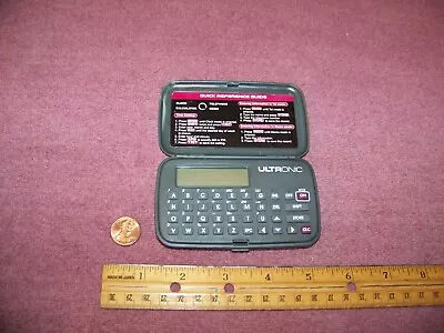 Ultronic Handheld Quick Reference Guide Clock / Calculator / Telephone Memo • $10.25