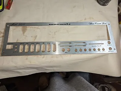 Marantz 5220 Original Faceplate Silver • $69