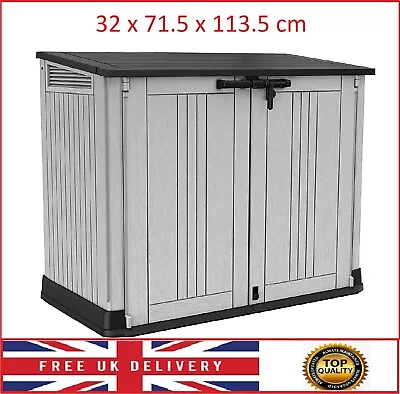 £145.99 • Buy Large Keter Store NOVA Garden Lockable Storage Box XL Shed Outside Bike Bin Tool