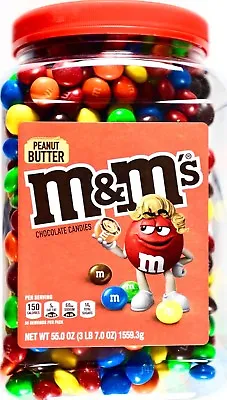 M&M's Peanut Butter Chocolate Candies Pantry-Size 55 Ounces • $30.58