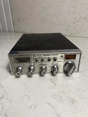 Vintage Cobra 25 LTD Classic 40 Channel CB Radio Untested • $19.95