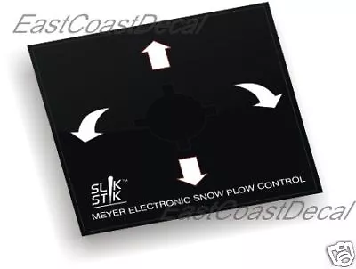MEYER Snow Plow Meyer Control Slik Stik Electro Touch Decal • $5.80