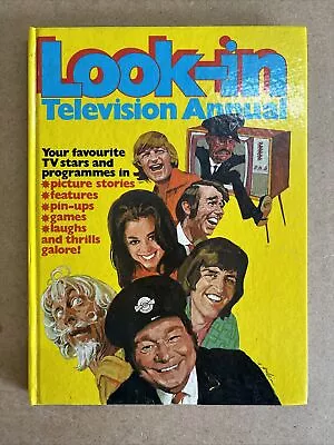 LOOK-IN TELEVISION ANNUAL 1972 Please Sir Catweazle On The Buses More RETRO TV • £7