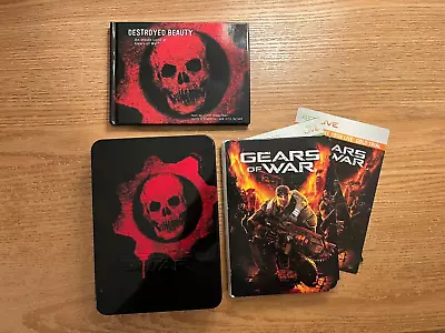 Gears Of War Limited Collectors Edition Tin Steelbook CIB Xbox 360 • $14.99