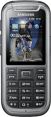 Samsung GT-C3350 Solid Sim Free Mobile Phone - Steel Grey • £185