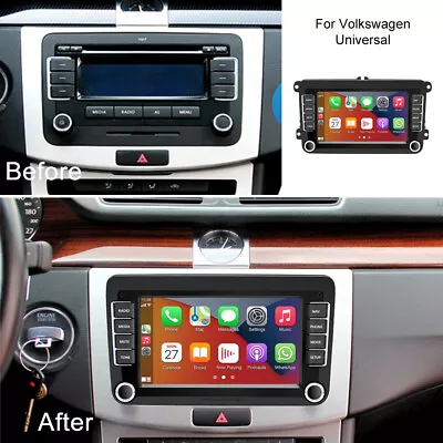 7  Android 13.0 Car Stereo Radio Player GPS Navi Carplay For VW CC Passat Polo • $119.59