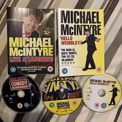 Michael McIntyre - The Stand Up Collection (DVD 2010 3-Disc Set)  ONLY DISCS • £2.50