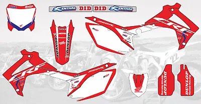 Am 183 Graphics Decals Stickers For Honda Crf250 R 2014-2017 Crf450 R 2013-2016 • $150.06