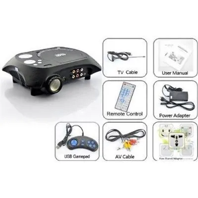 Hot!! Multimedia Projector With DVD Movie Player 320x240 60Lumens500:1 Etatddd • $160.90